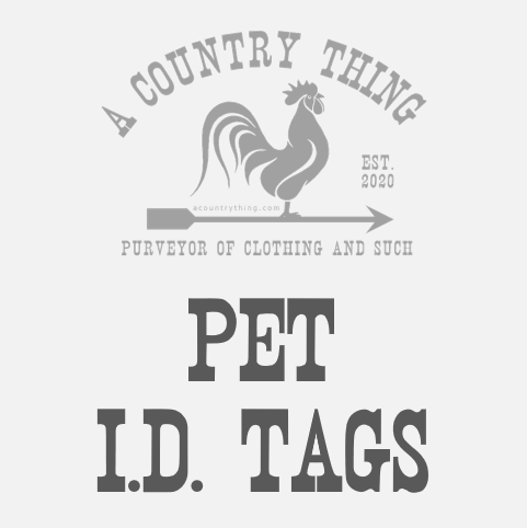 Pet I.D. Tags
