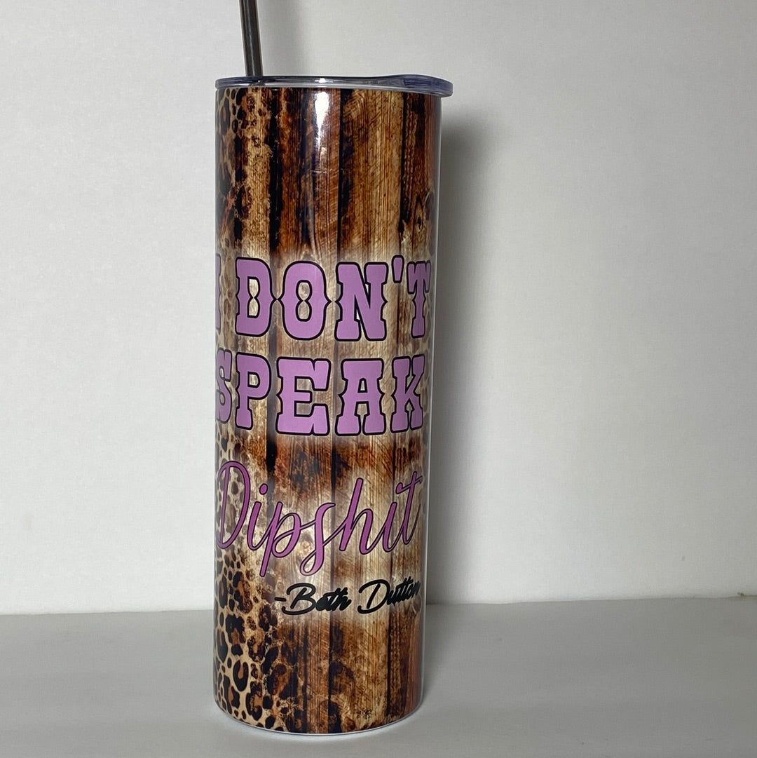 20oz Custom Beth Dutton Tumbler