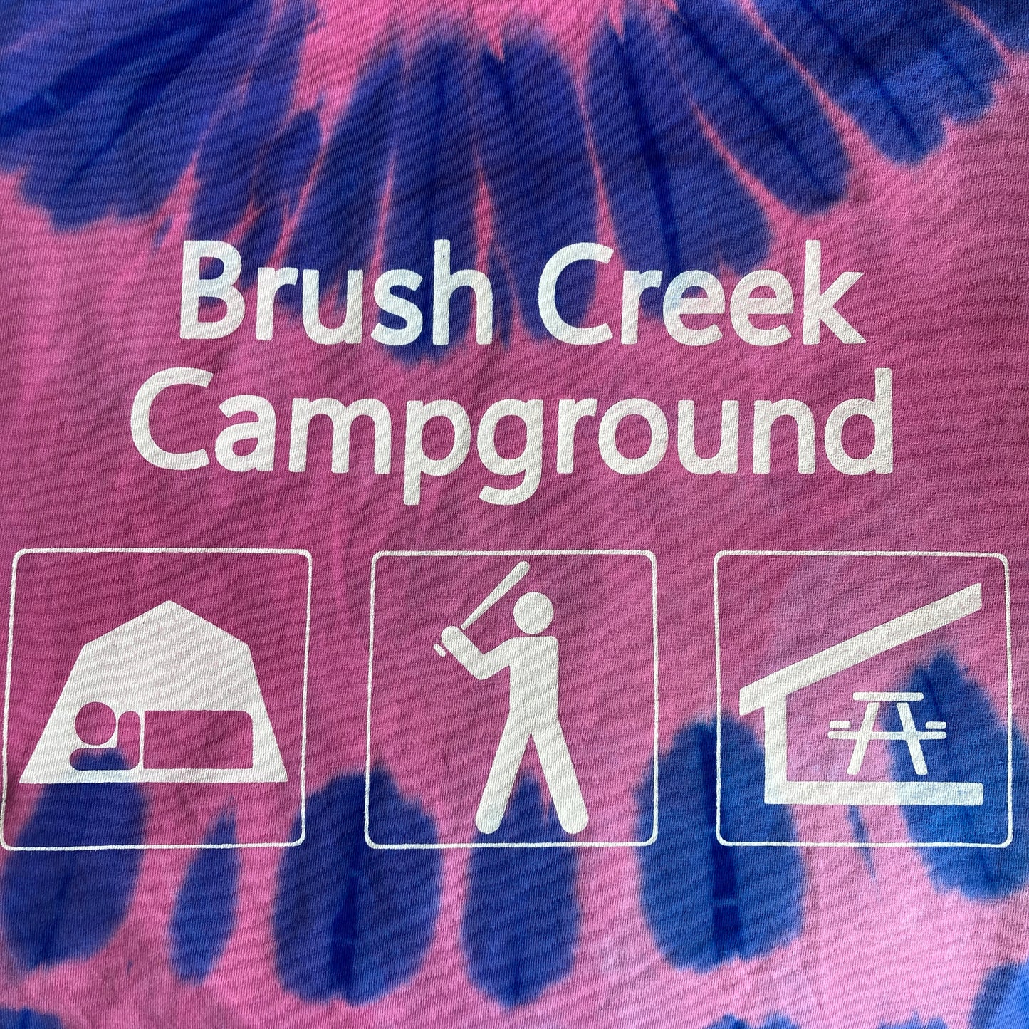 Brush Creek Park Campground Tie Dye Shirts