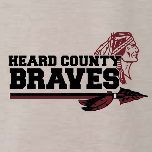 Heard County Braves Arrow Shirt (Sand/Tan)