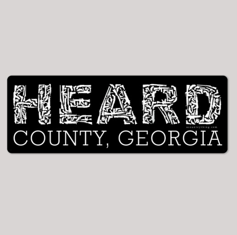 Heard County Guns Sticker