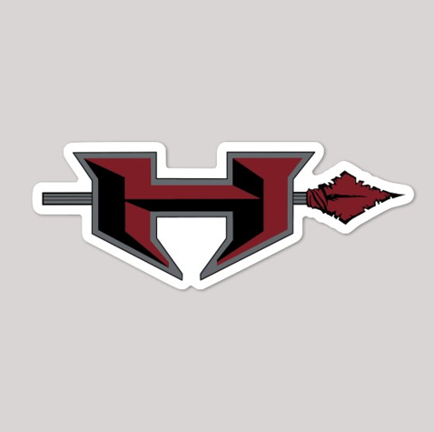 Heard County Braves "H" Sticker