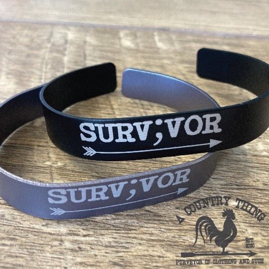 SURV;VOR Aluminum Bracelet