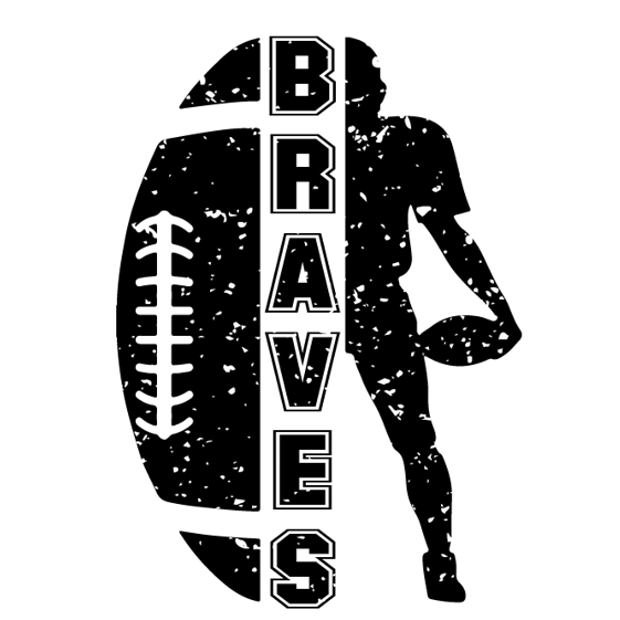 Heard Braves Football Shirt (Design #2)