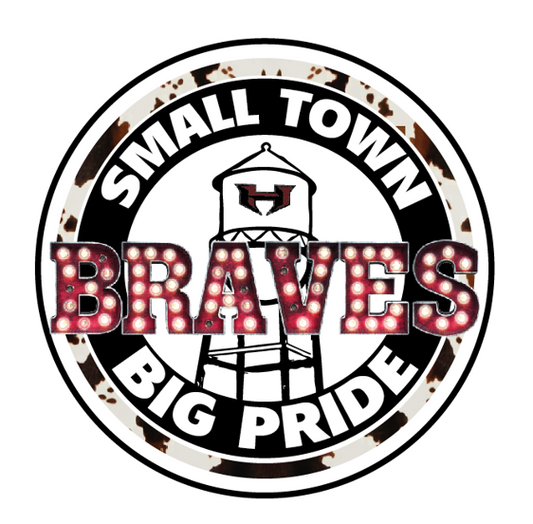 Heard Braves Small Town Big Pride Shirt