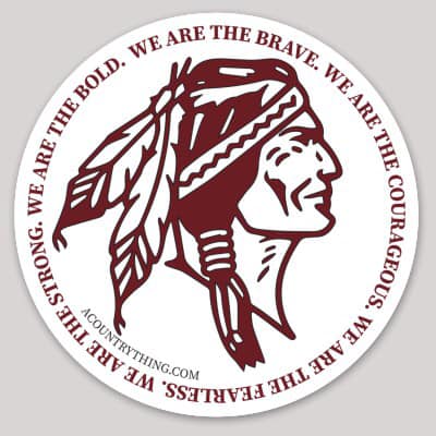 Heard County Braves “We Are…” Sticker
